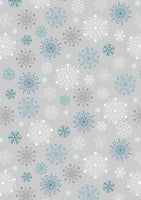Hygge Glow - Snowflakes - Silver