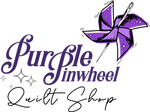 Purple Pinwheel Quilt Shop