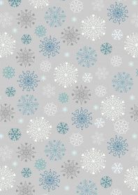 Hygge Glow - Snowflakes - Silver